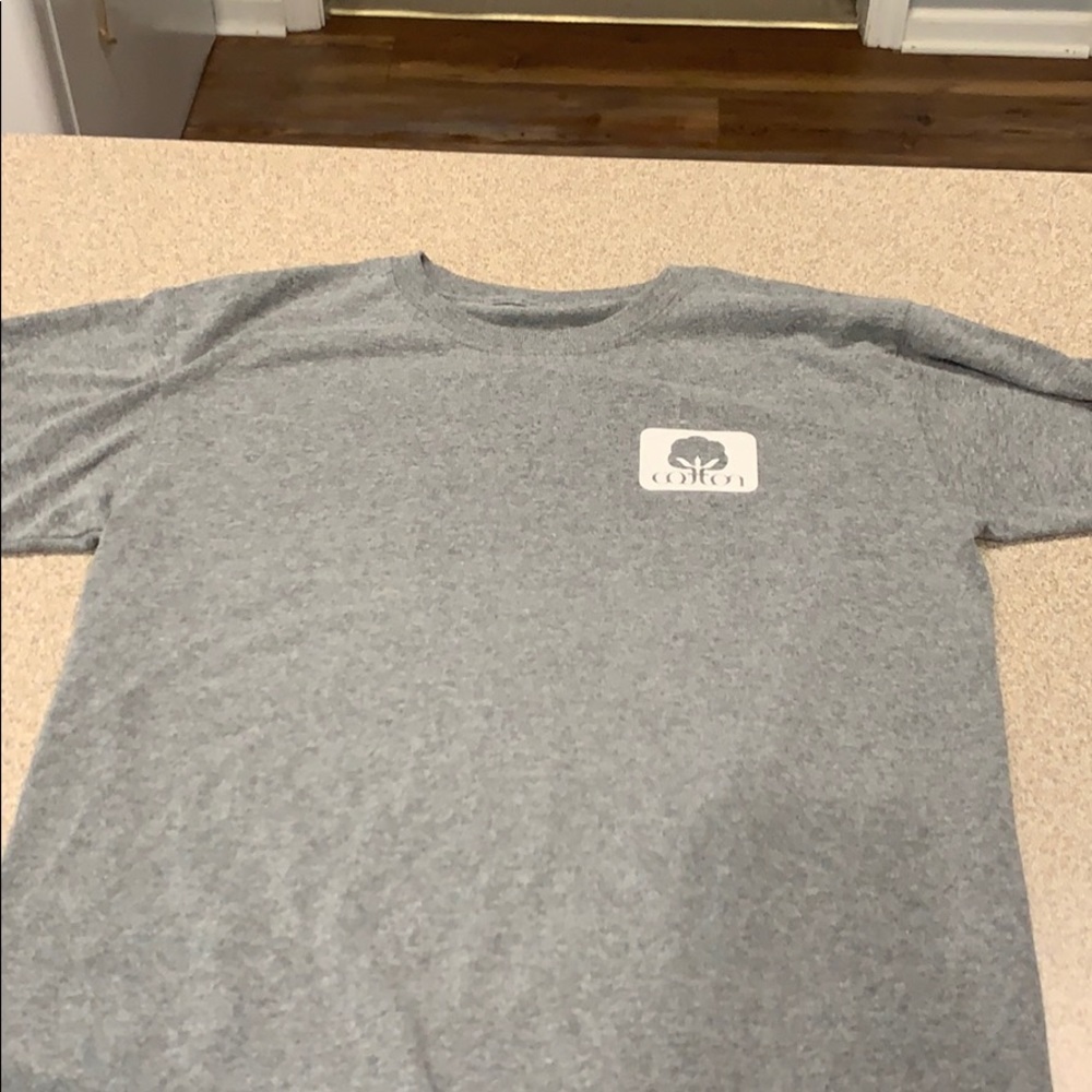 A tee shirt from cotton